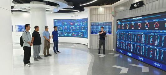 探索产教融合新路径，信商学院赴树根互联调研工业互联网技术专业建设